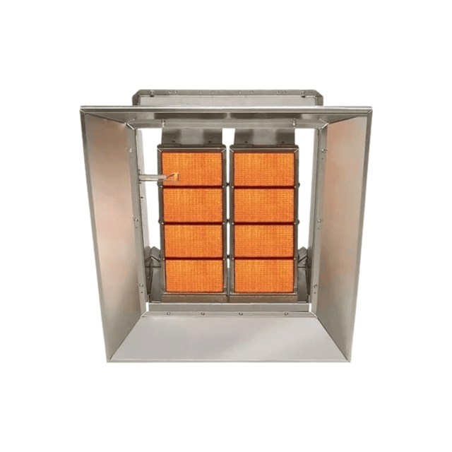 Sunstar StarGlo SG15 - N, 150K BTU, Direct Spark Ignition, Infrared Ceramic Heater, Natural Gas