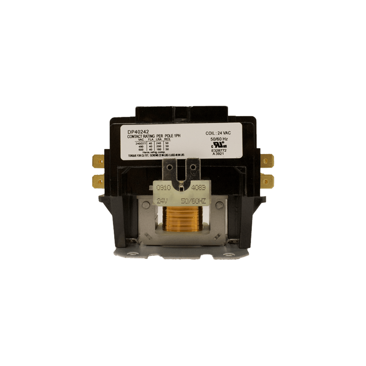 Supco DP40242 24 V 40 A 2 - Pole Contactor