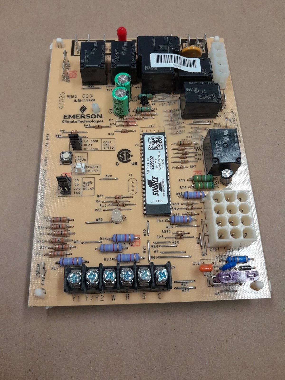York S1 - 33109167000 - Single Stage Furnace Board & Control Kit, 115V, 24v