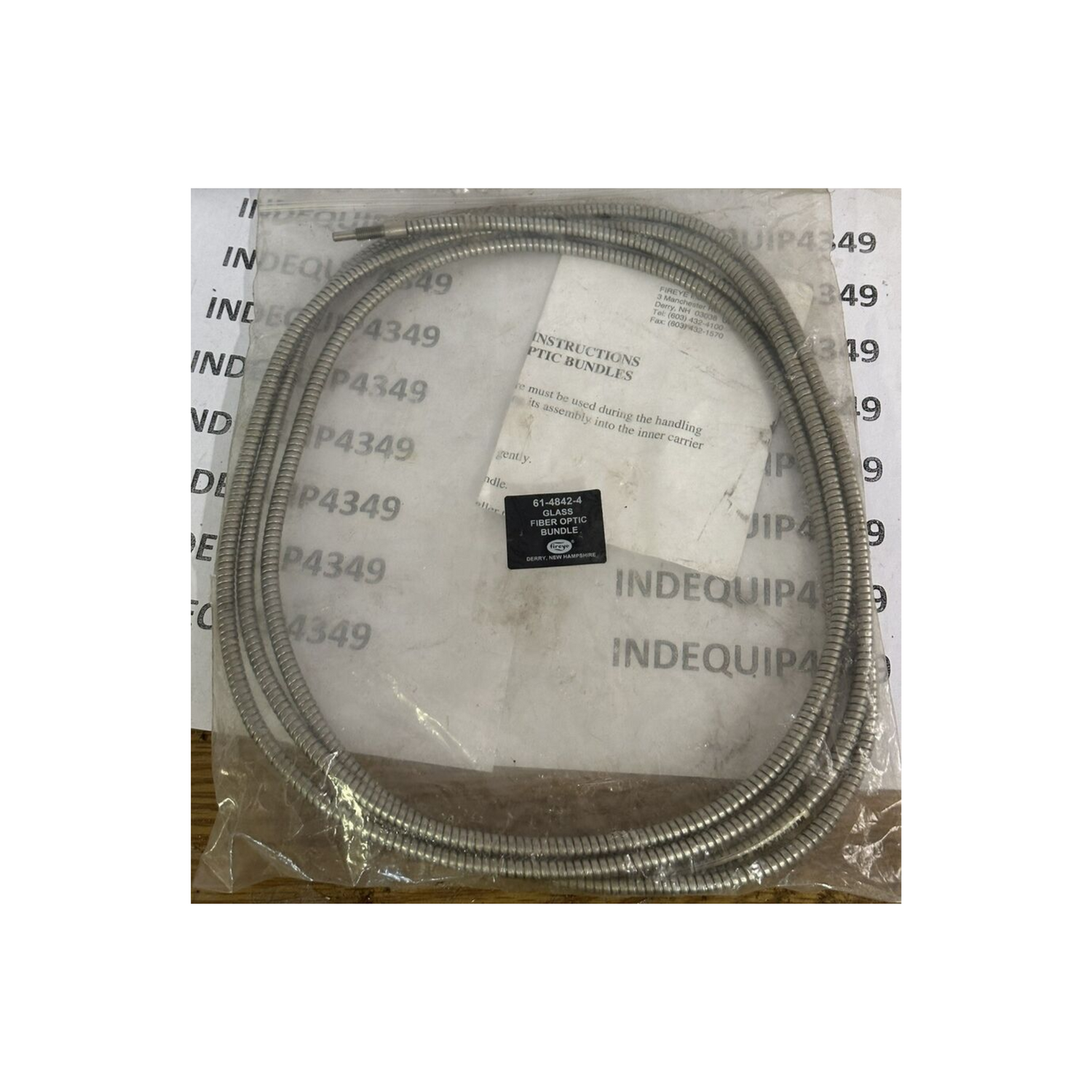 Fireye 61-6872-5 5' Fiber Optic Bundle
